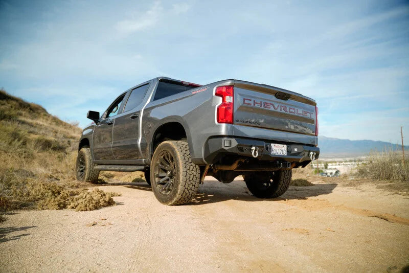 DV8 Offroad 19-24 Chevrolet/GMC 1500 Spec Series Rear Bumper - Installation View