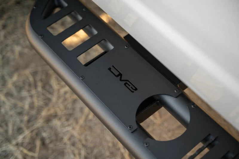 DV8 Offroad 19-25 RAM 1500 Crew Cab OE Plus Side Steps - Black Steel - Additional View 9
