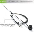 Load image into Gallery viewer, DV8 Offroad 1997-06 Jeep TJ Replacement Antenna Black - Additional View 6