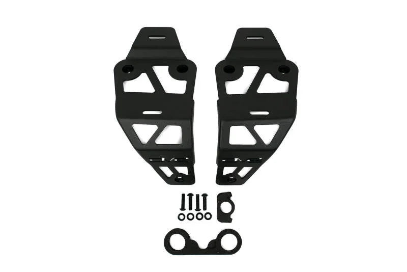 DV8 Offroad 20-22 Jeep JL 392/ Jeep JT Mojave Edition Dual Pod Light Mounts - Main Product View