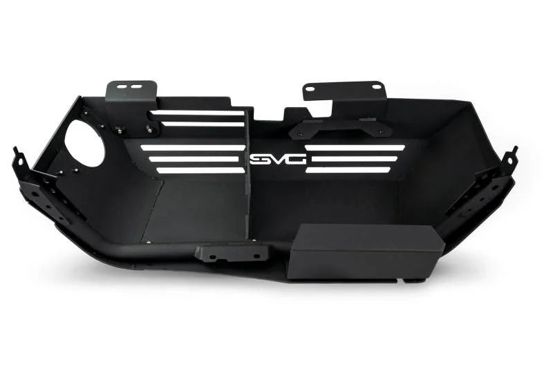 DV8 Offroad 20-22 Jeep Wrangler JL (3.0L Diesel) Rear Diff Skid Plate for Dana 44 - Additional View 8