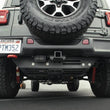 Load image into Gallery viewer, DV8 Offroad 20-22 Jeep Wrangler JL (3.0L Diesel) Rear Diff Skid Plate for Dana 44 - Additional View 11