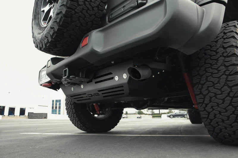 DV8 Offroad 20-22 Jeep Wrangler JL (3.0L Diesel) Rear Diff Skid Plate for Dana 44 - Additional View 12