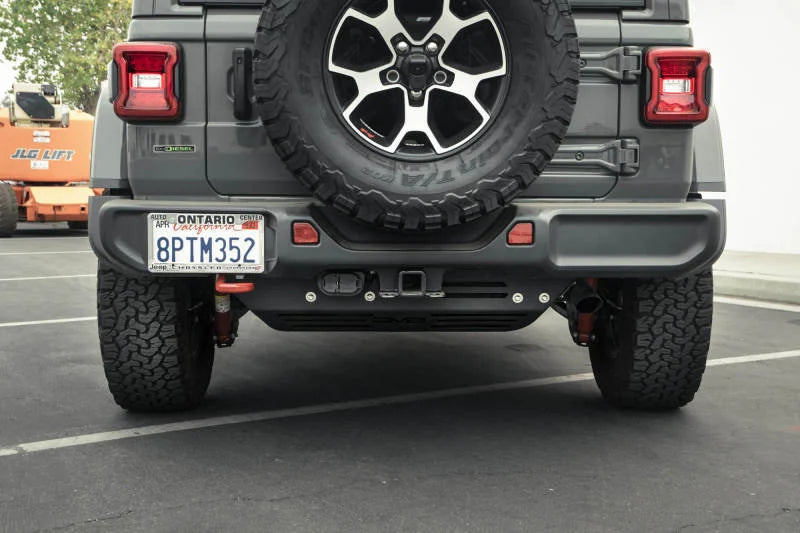DV8 Offroad 20-22 Jeep Wrangler JL (3.0L Diesel) Rear Diff Skid Plate for Dana 44 - Additional View 14