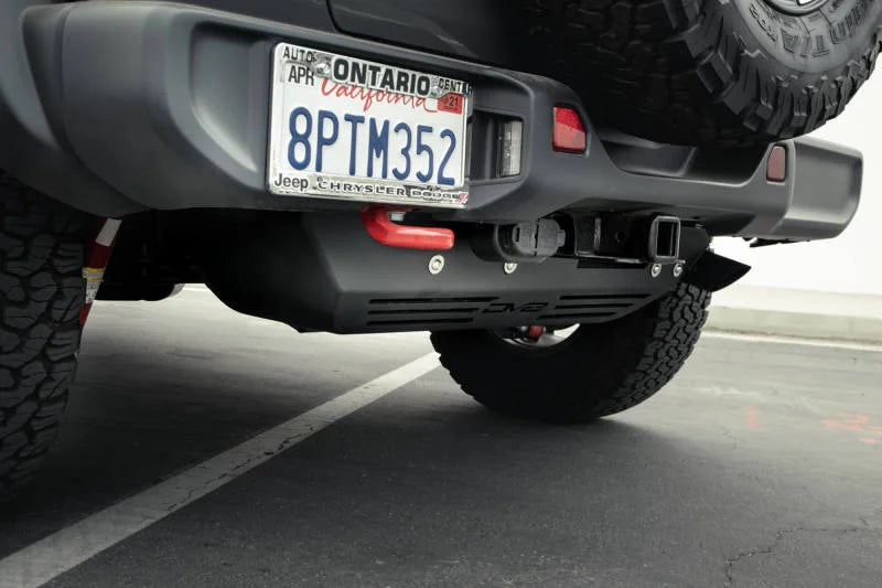 DV8 Offroad 20-22 Jeep Wrangler JL (3.0L Diesel) Rear Diff Skid Plate for Dana 44 - Additional View 15