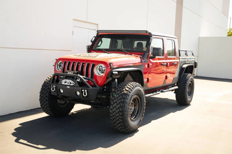 DV8 Offroad 20-23 Jeep Gladiator JT Body/Pinch Weld Mounted Step - Additional View 6