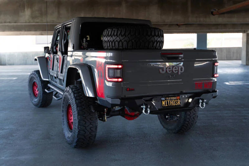 DV8 Offroad 20-23 Jeep Gladiator JT FS-15 Series Rear Bumper - Main Product View