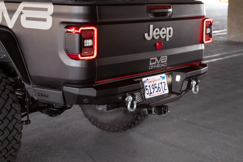 DV8 Offroad 20-23 Jeep Gladiator JT MTO Series Rear Bumper - Additional View 7