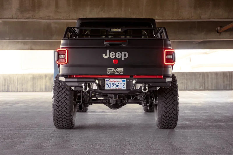 DV8 Offroad 20-23 Jeep Gladiator JT MTO Series Rear Bumper - Additional View 11