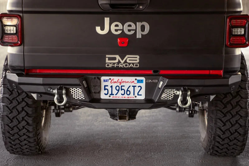 DV8 Offroad 20-23 Jeep Gladiator JT MTO Series Rear Bumper - Additional View 13