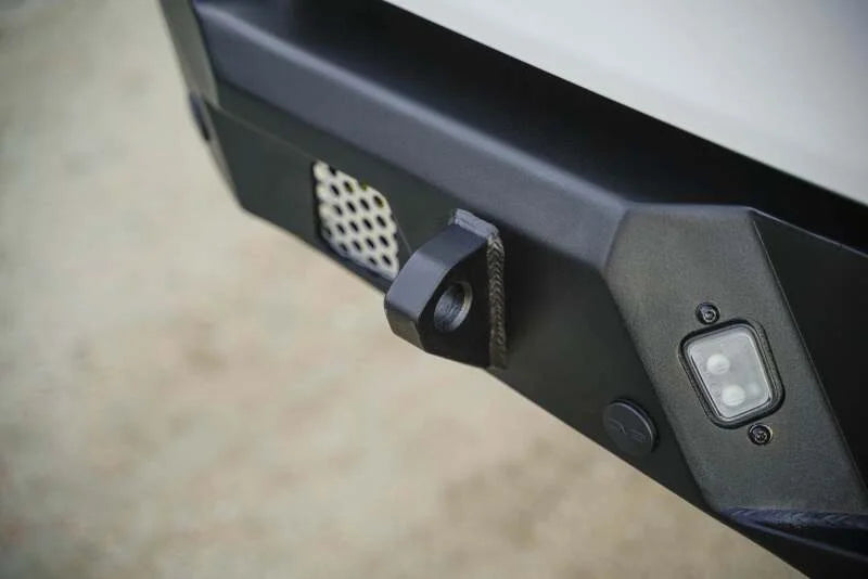 DV8 Offroad 20-23 Jeep Gladiator JT MTO Series Rear Bumper - Side View