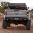 Load image into Gallery viewer, DV8 Offroad 20-23 Jeep Gladiator JT MTO Series Rear Bumper - Back View