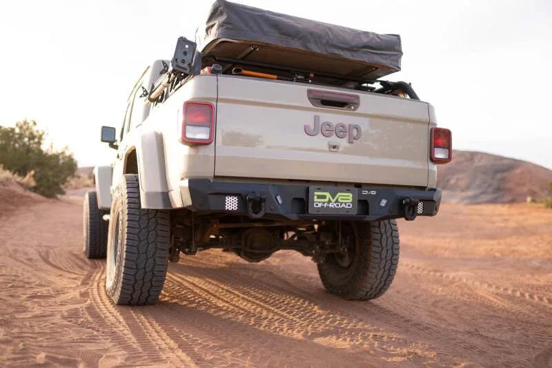 DV8 Offroad 20-23 Jeep Gladiator JT MTO Series Rear Bumper - Additional View 11