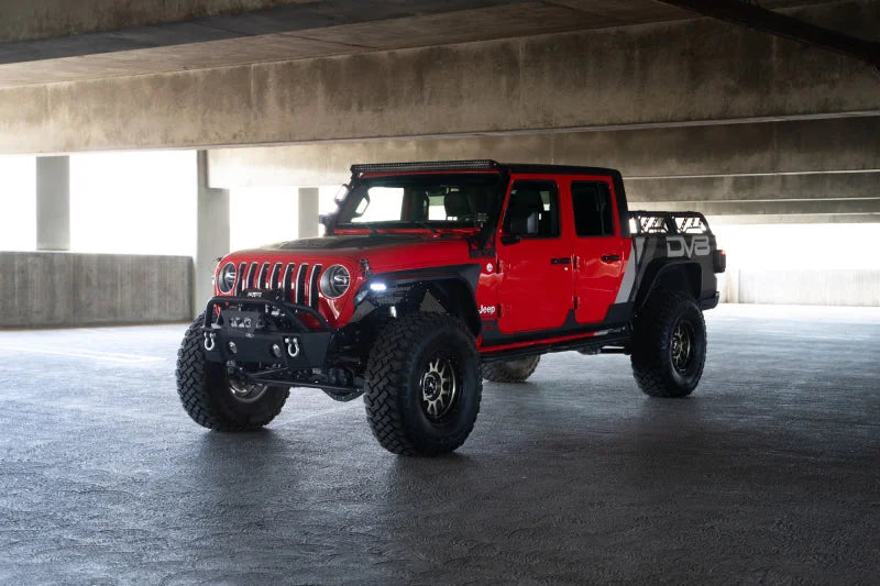 DV8 Offroad 20-23 Jeep Gladiator JT Slim Fender Flares - Additional View 6