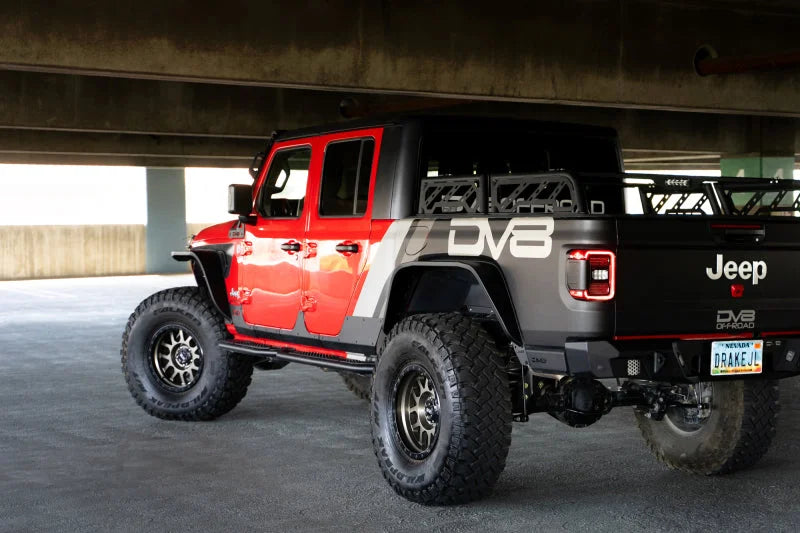 DV8 Offroad 20-23 Jeep Gladiator JT Slim Fender Flares - Additional View 7