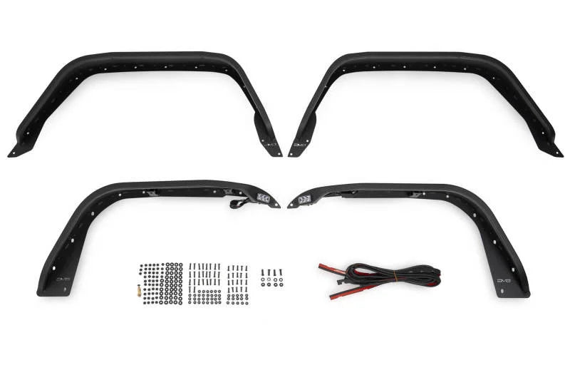 DV8 Offroad 20-23 Jeep Gladiator JT Slim Fender Flares - Additional View 12