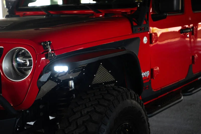 DV8 Offroad 20-23 Jeep Gladiator JT Slim Fender Flares - Additional View 13