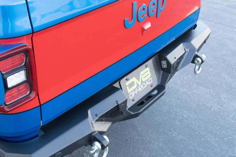 DV8 Offroad 20-23 Jeep Gladiator JT Spec Series Rear Bumper - Additional View 10