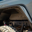 Load image into Gallery viewer, DV8 Offroad 20-24 Jeep Gladiator JT Rear Inner Fender Liners - Satin Black - Side View