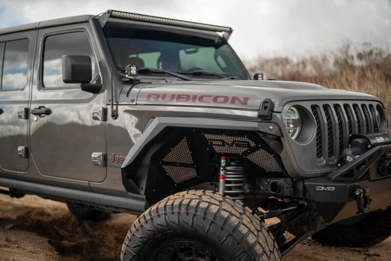 DV8 Offroad 20-25 Jeep Gladiator JT Armor Fender Flares - Additional View 6