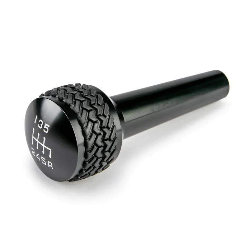 DV8 Offroad 2005-2010 Jeep TJ/JK 6-Speed Shift Knob Black Finish - Side View