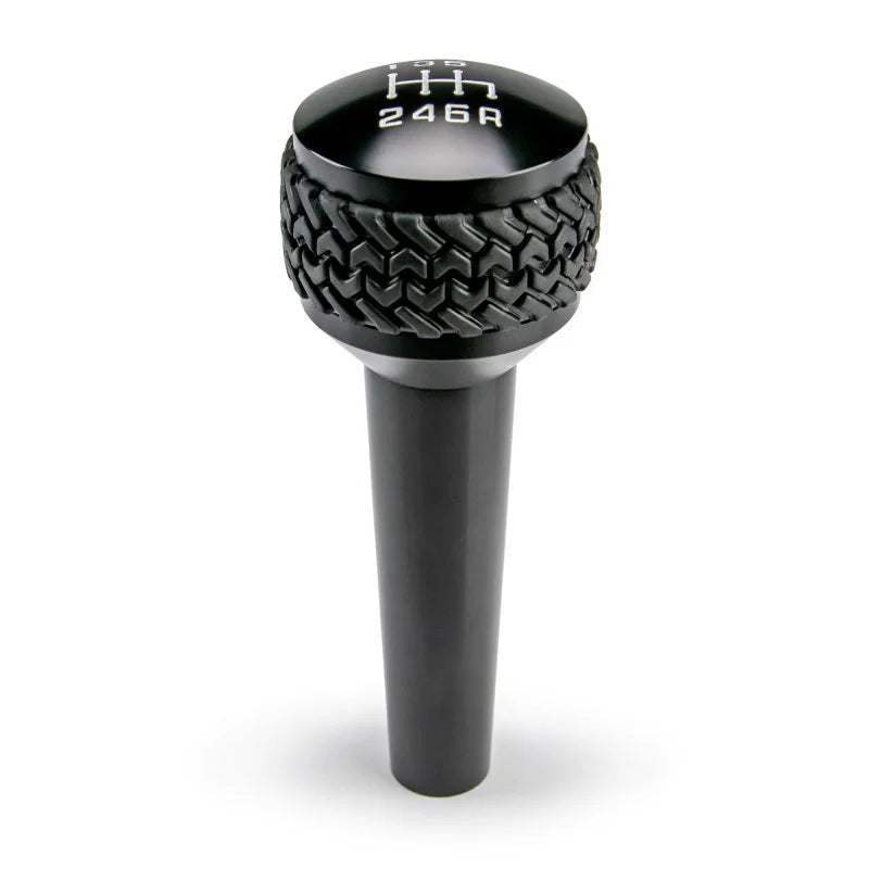 DV8 Offroad 2005-2010 Jeep TJ/JK 6-Speed Shift Knob Black Finish - Installation View