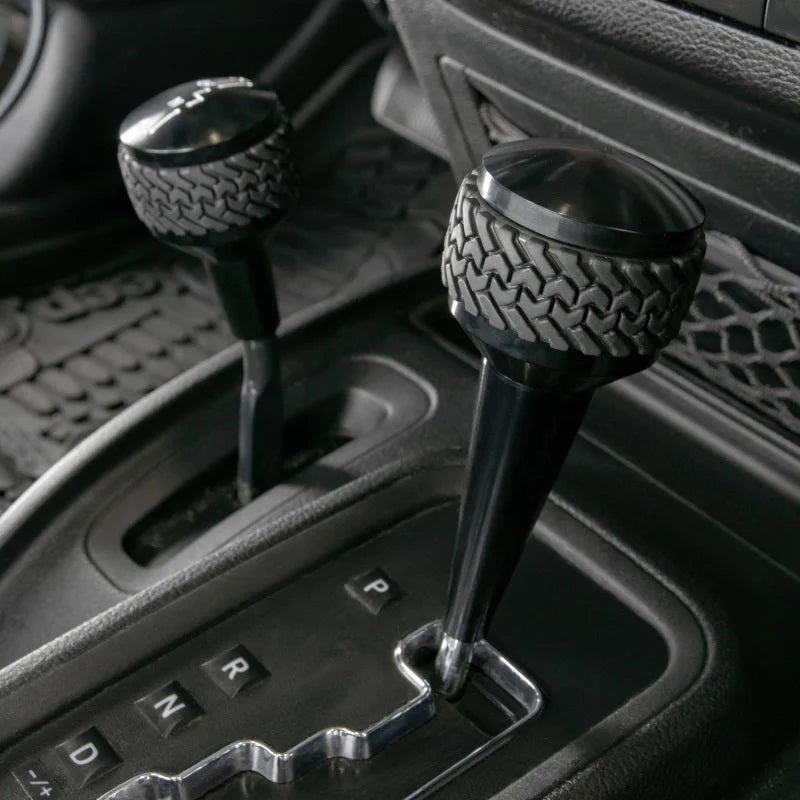 DV8 Offroad 2007-2018 Jeep JK 4WD Shift Knob Black Finish - Additional View 5