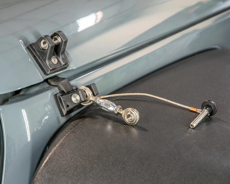 DV8 Offroad 2007-2018 Jeep JK Hood Hold Downs - Installation View
