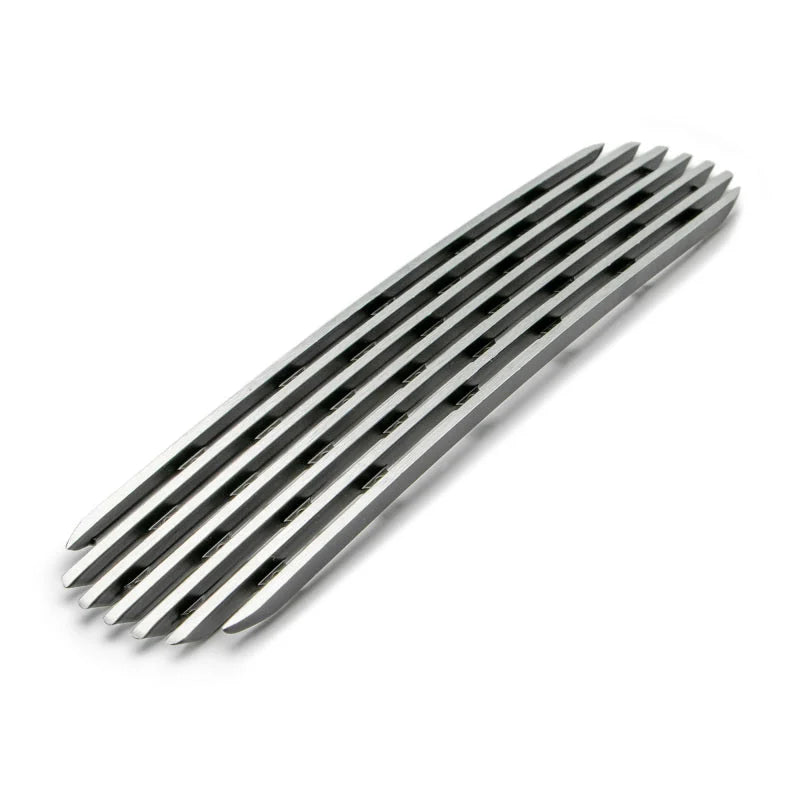 DV8 Offroad 2007-2018 Jeep JK Polished Grille Inserts - Side View