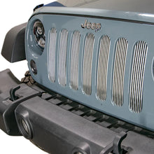 Load image into Gallery viewer, DV8 Offroad 2007-2018 Jeep JK Polished Grille Inserts - Additional View 6