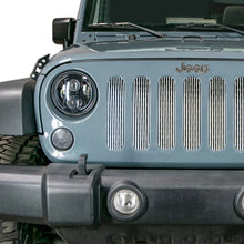 Load image into Gallery viewer, DV8 Offroad 2007-2018 Jeep JK Polished Grille Inserts - Additional View 7