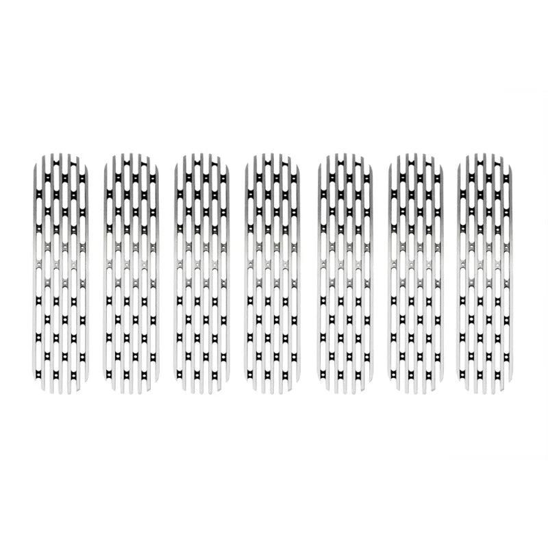 DV8 Offroad 2007-2018 Jeep JK Polished Grille Inserts - Additional View 9