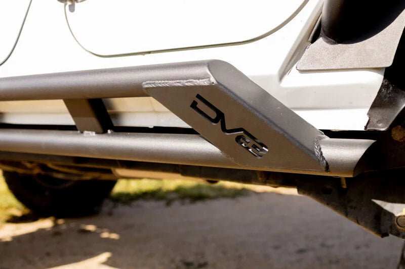 DV8 Offroad 2007-2018 Jeep Wrangler JK 4-Door Rock Sliders - Additional View 7