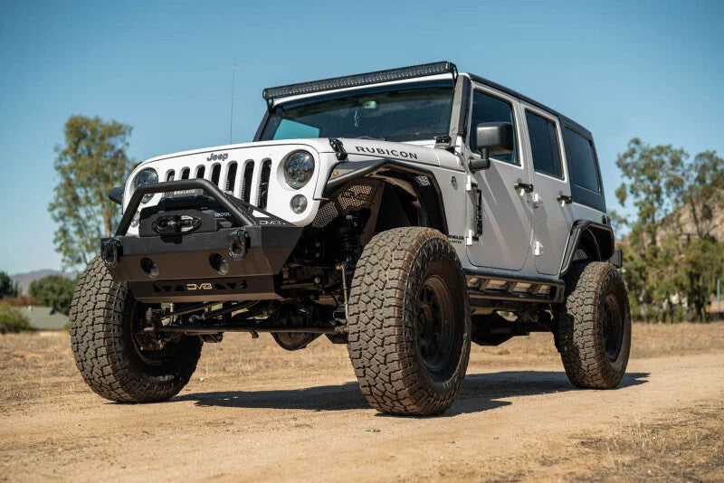 DV8 Offroad 2007-2018 Jeep Wrangler JK Front Skid Plate - Additional View 8