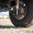 Load image into Gallery viewer, DV8 Offroad 2007-2018 Jeep Wrangler JK Rear Shock &amp; Link Skid Plates - Side View
