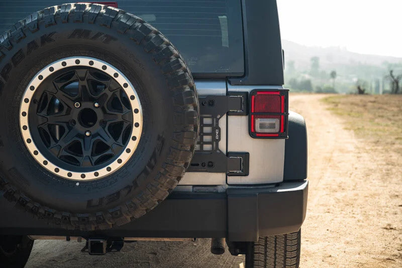 DV8 Offroad 2007-2018 Jeep Wrangler JK Tailgate Reinforcement Molle Panel - Additional View 7