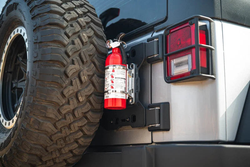 DV8 Offroad 2007-2018 Jeep Wrangler JK Tailgate Reinforcement Molle Panel - Additional View 11