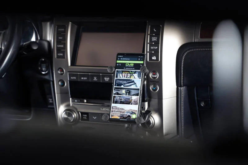 DV8 Offroad 2010 Lexus GX 460 Center Console Molle Panels & Digital Device Bridge - Additional View 6