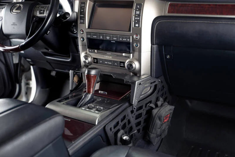 DV8 Offroad 2010 Lexus GX 460 Center Console Molle Panels & Digital Device Bridge - Additional View 11