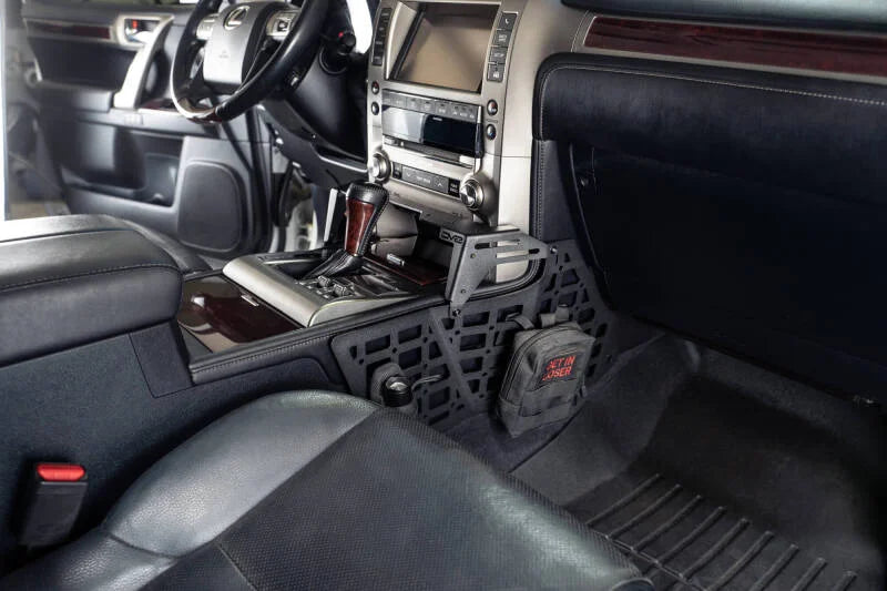 DV8 Offroad 2010 Lexus GX 460 Center Console Molle Panels & Digital Device Bridge - Additional View 12