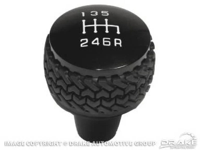 DV8 Offroad 2011-2018 Jeep JK 6-Speed Shift Knob Black - Side View