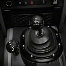 Load image into Gallery viewer, DV8 Offroad 2011-2018 Jeep JK 6-Speed Shift Knob Black - Installation View