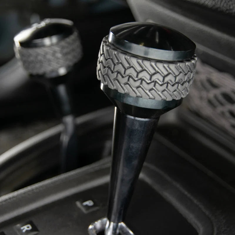 DV8 Offroad 2011-2018 Jeep JK Shift Knob Automatic Black - Back View