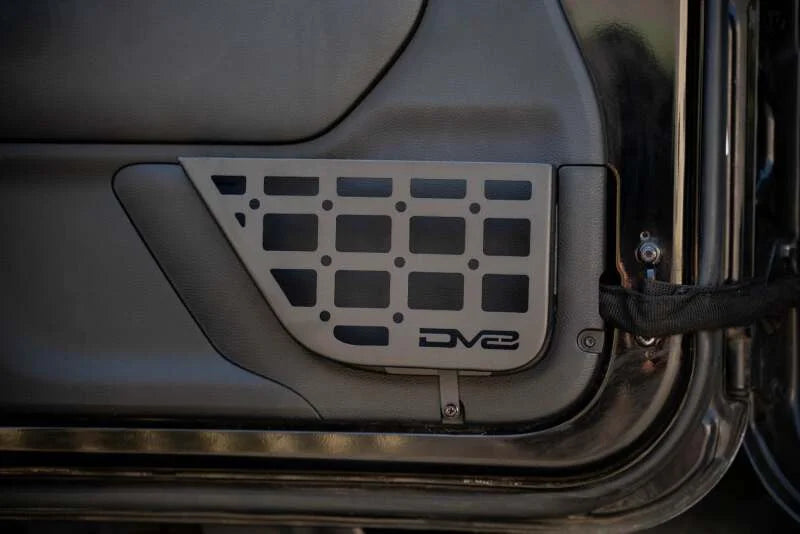 DV8 Offroad 2011-2018 Jeep Wrangler JK Slim Front Door Molle Pockets - Main Product View