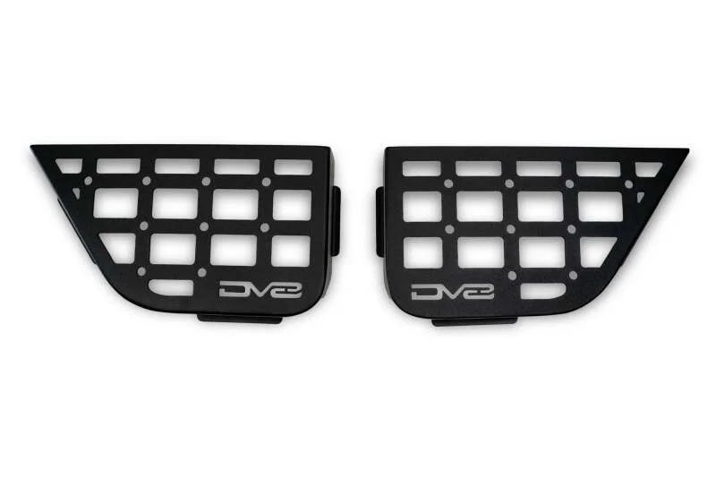 DV8 Offroad 2011-2018 Jeep Wrangler JK Slim Front Door Molle Pockets - Side View