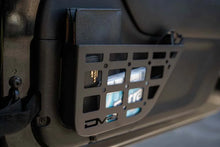 Load image into Gallery viewer, DV8 Offroad 2011-2018 Jeep Wrangler JK Slim Front Door Molle Pockets - Back View