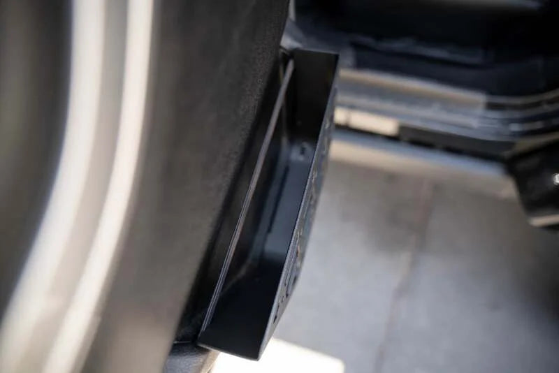 DV8 Offroad 2011-2018 Jeep Wrangler JK Slim Rear Door Molle Pockets - Installation View