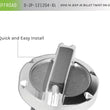 Load image into Gallery viewer, DV8 Offroad 2012-14 Jeep JK Twist On Billet Oil Cap - Installation View