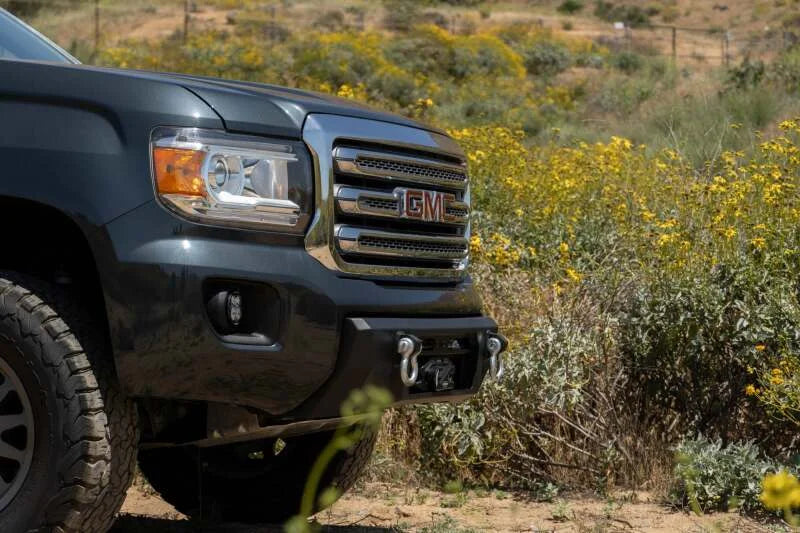 DV8 Offroad 2015-2020 GMC Canyon Centric Front Bumper - Side View