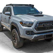 Load image into Gallery viewer, DV8 Offroad 2016+ Toyota Tacoma Aluminum Roof Rack (45in Light) - Back View